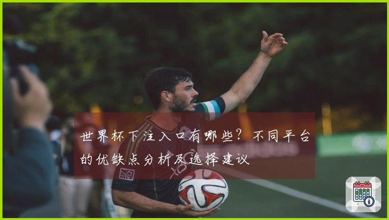世界杯下注入口有哪些？不同平台的优缺点分析及选择建议