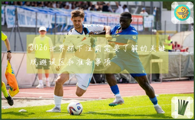 2026世界杯下注前需要了解的关键规避误区和准备事项