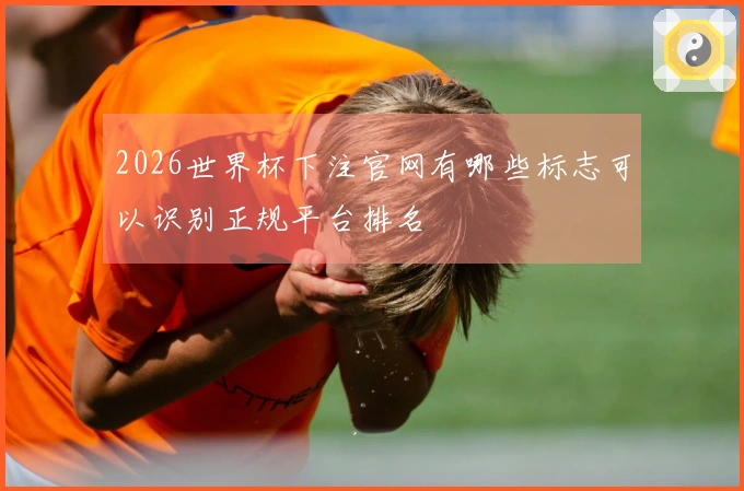2026世界杯下注官网有哪些标志可以识别正规平台排名