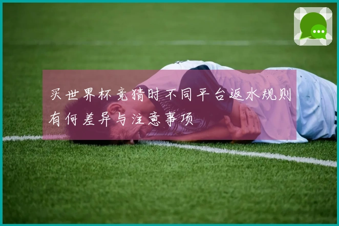 买世界杯竞猜时不同平台返水规则有何差异与注意事项